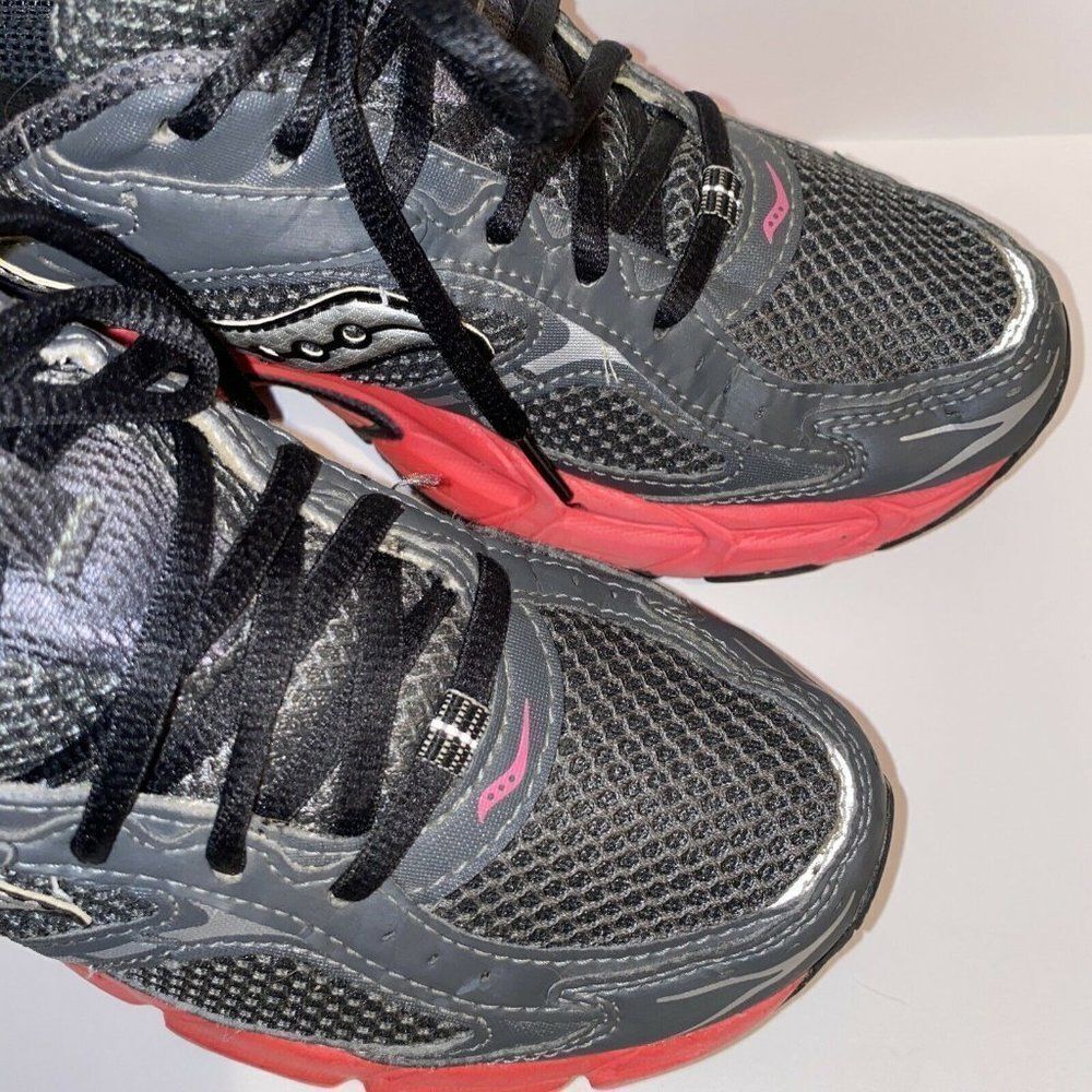 Saucony Prestige Women’s Running Shoe Grey & Pink - Picture 3 of 6